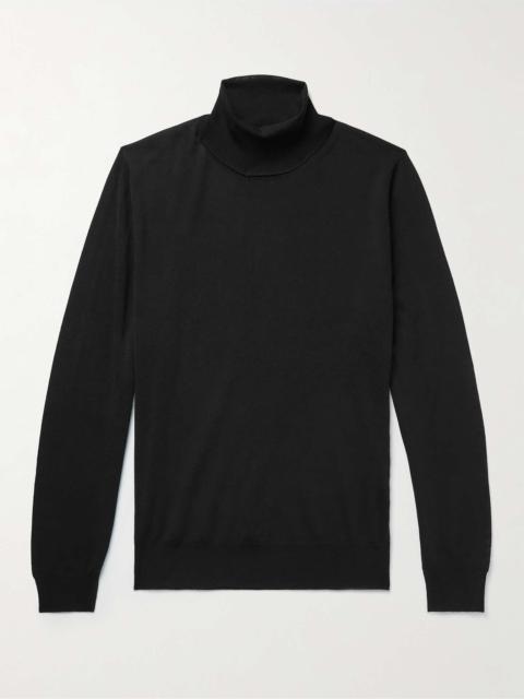 Slim-Fit Merino Wool Rollneck Sweater