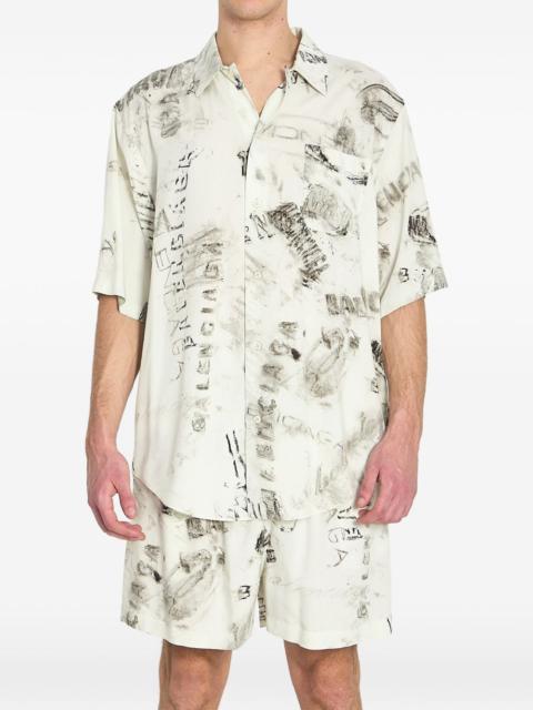 BALENCIAGA pyjama shirt