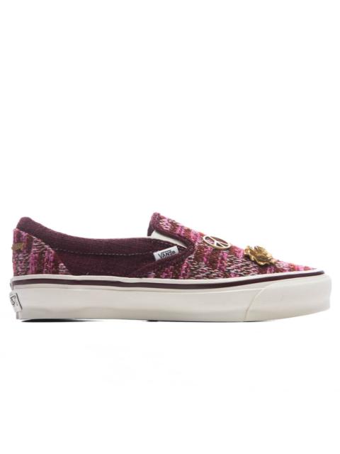 Vans PREMIUM LX CLASSIC SLIP-ON 98 CARDIGAN - BROWN/PINK