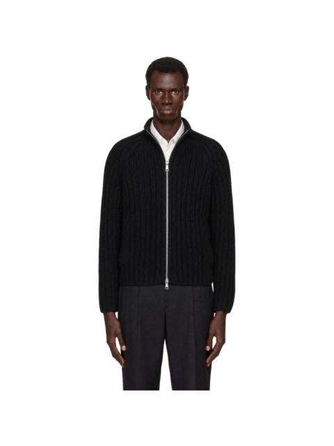 Our Legacy Gray Ultra Zip Funnel Cardigan