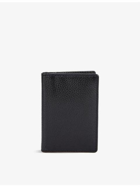 DENTS Pebble-grained leather billfold wallet