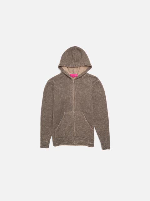 The Elder Statesman PLAIT ZIP HOODIE