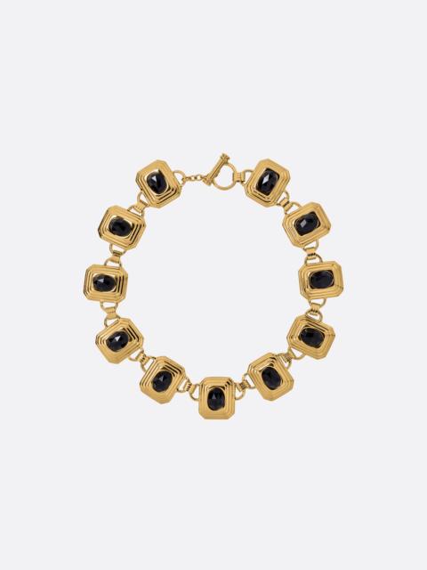Alessandra Rich GOLD GEOMETRIC NECKLACE