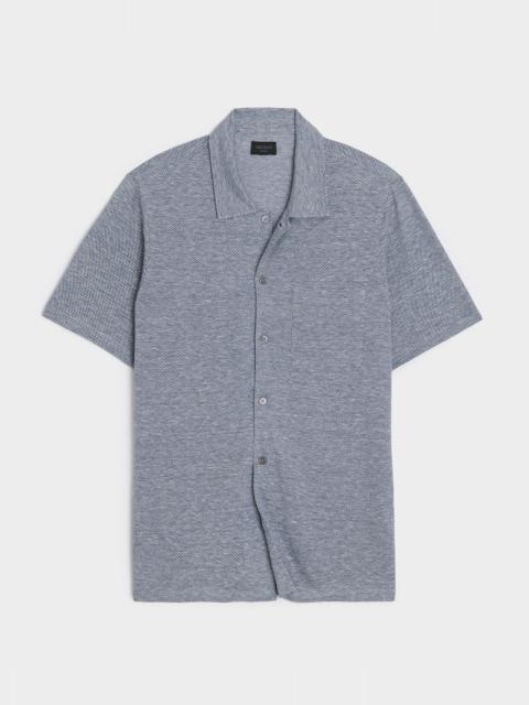 TODD SNYDER Cotton Jacquard Shirt