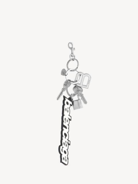 BALENCIAGA Women's Kit Keychain in Multicolored