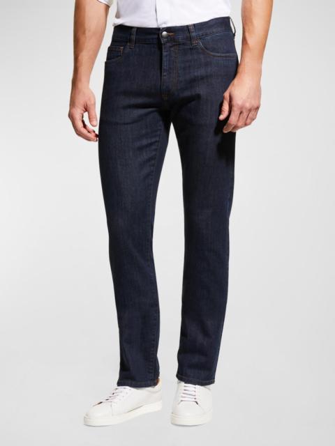 Canali Men's 5-Pocket Stretch Denim Jeans