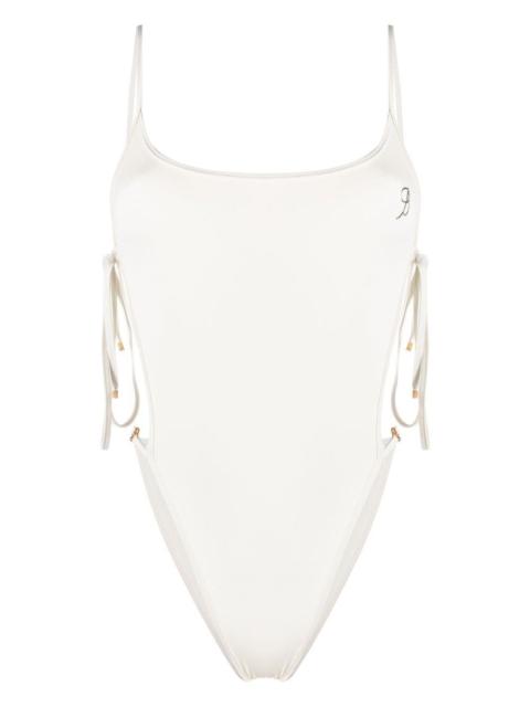 Blumarine open tie side swimsuit
