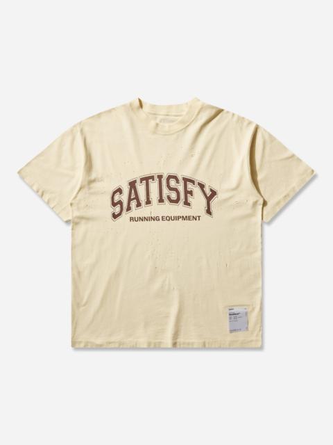 SATISFY Men's MothTech T-Shirt Aged Transparent Yellow