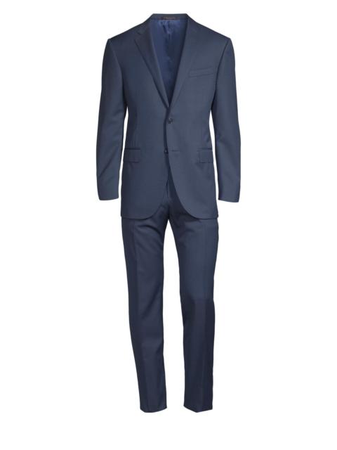 CORNELIANI Men's Academy Solid Suit - Navy Fan
