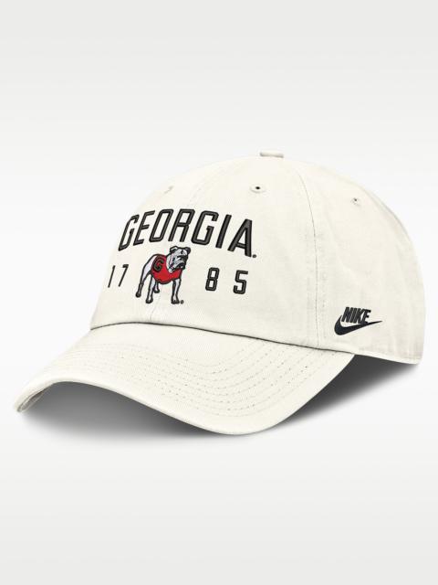 Nike Georgia Natural Club Men's Nike College Adjustable Hat