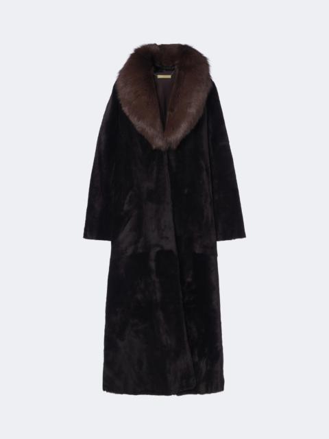 NOUR HAMMOUR Astoria shearling coat