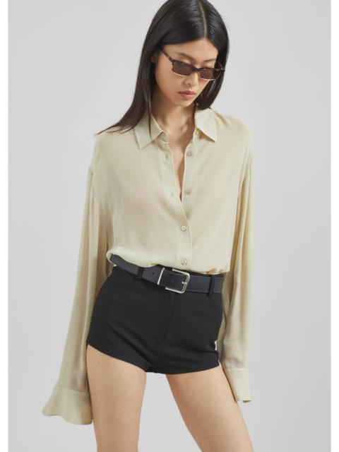 The Frankie Shop Loen Hot Pants - Black