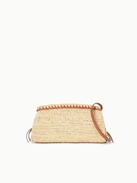 STAUD STAUD MAUDE CONVERTIBLE CLUTCH NATURAL TAN