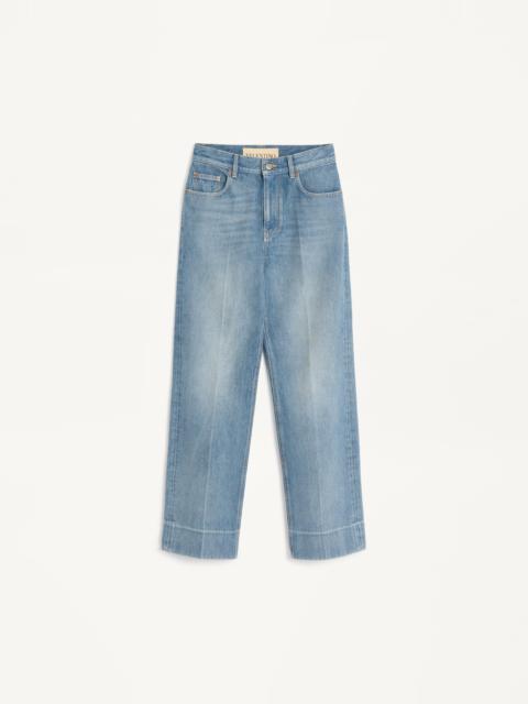 デニム・ジーパン Valentino Jeans With Chex Valentino Detail Jeans with Chex Valentino detail VALENTINO - Nugnes1920