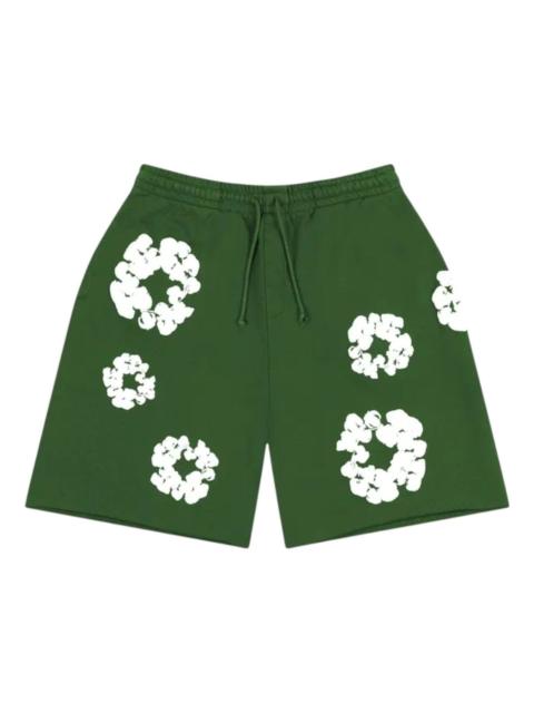DENIM TEARS Denim Tears Cotton Wreath Sweatshorts 'Green' SS25BRS2952059