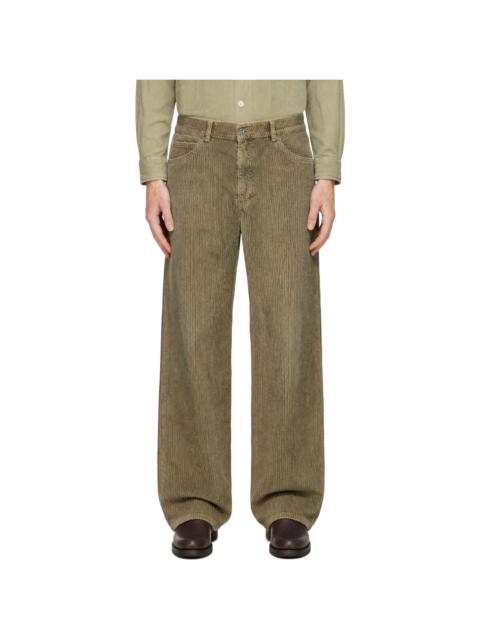 Our Legacy Beige Vast Cut Trousers