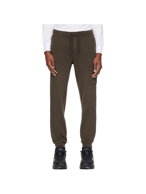Stone Island Taupe 6200010 Organic Cotton Sweatpants
