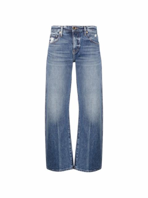 KHAITE The Kerrie mid-rise jeans