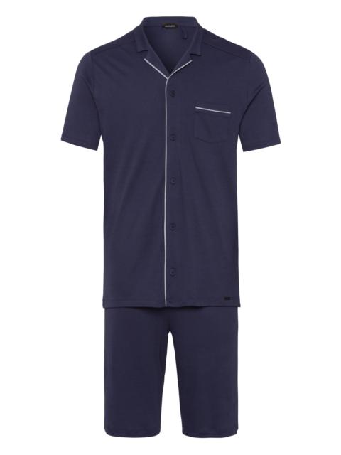 HANRO Night And Day Button Front Cotton Pajama Set