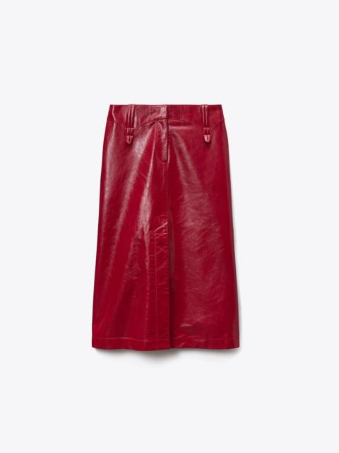 TORY BURCH Leather Skirt