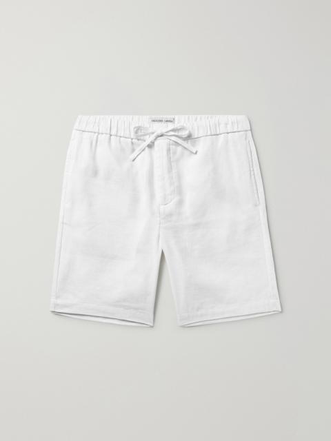 FRESCOBOL CARIOCA Felipe Straight-Leg Linen and Cotton-Blend Drawstring Shorts
