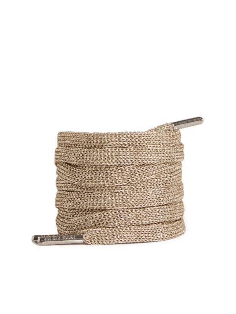 Golden Goose lurex laces