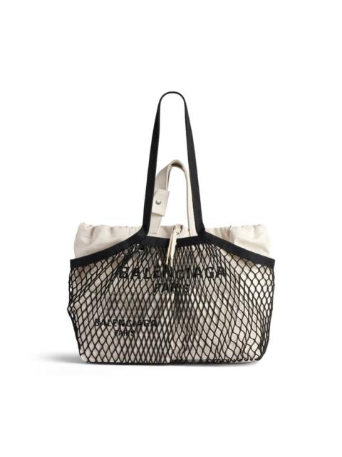 Women's 24/7 Medium Tote Bag  in Beige/black