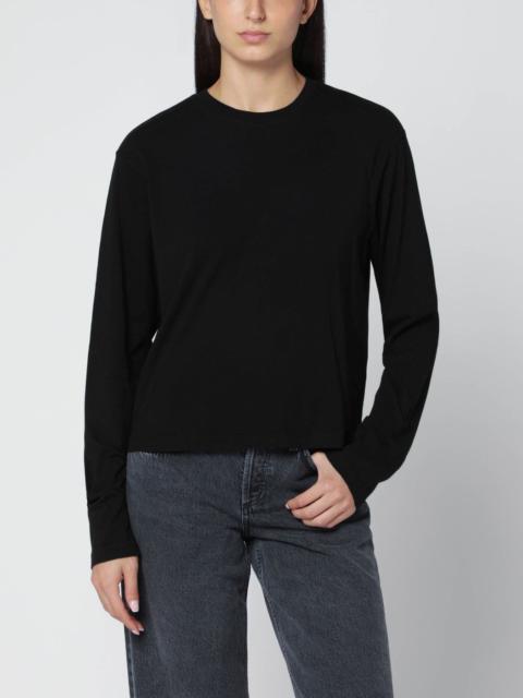 AGOLDE Black organic cotton top
