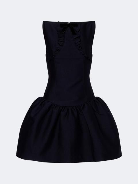 SHUSHU/TONG Bow-detail ruffled minidress