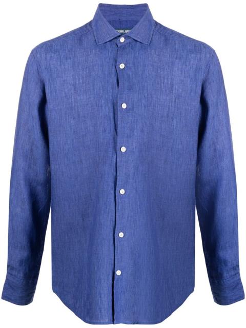 FRESCOBOL CARIOCA classic linen shirt