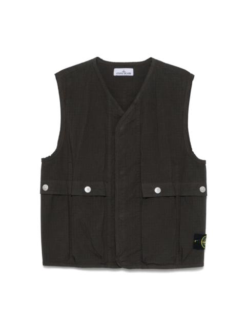 Compass-badge gilet