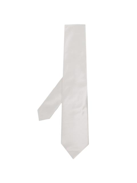 EMPORIO ARMANI pointed silk tie