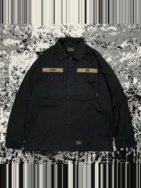 WTAPS 16SS BUDS SHIRT COPO SERGE SIZE：4 16SS BUDS SHIRT SIZE：4 COPO WTAPS SERGE