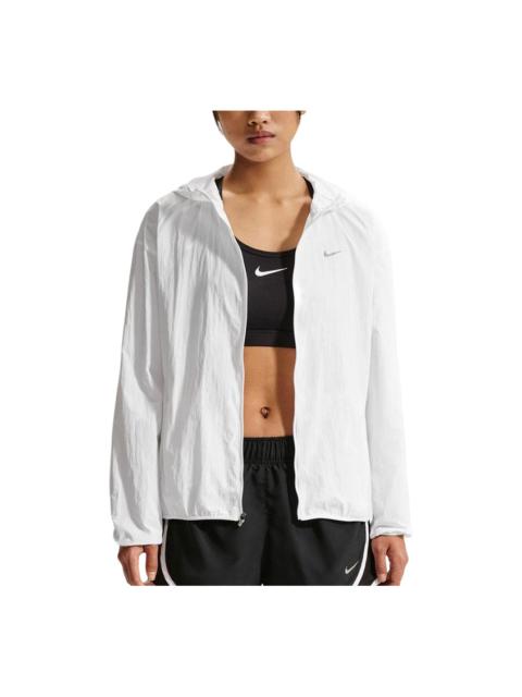 Nike (WMNS) Nike Tempo UV Protection Lightweight Jacket 'White' IH7974-100