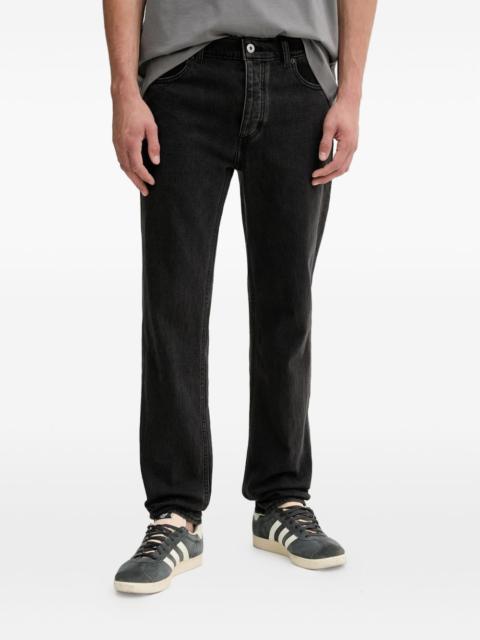 HUGO tapered-fit patch pocket jeans