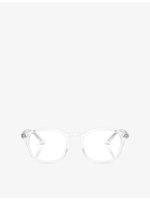 Ray-Ban RB5451 Round-Frame Acetate Optical Glasses