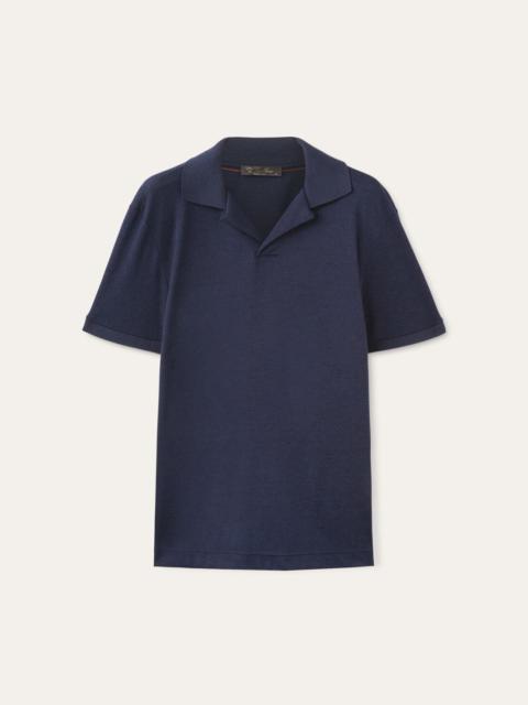 Open Polo Shirt