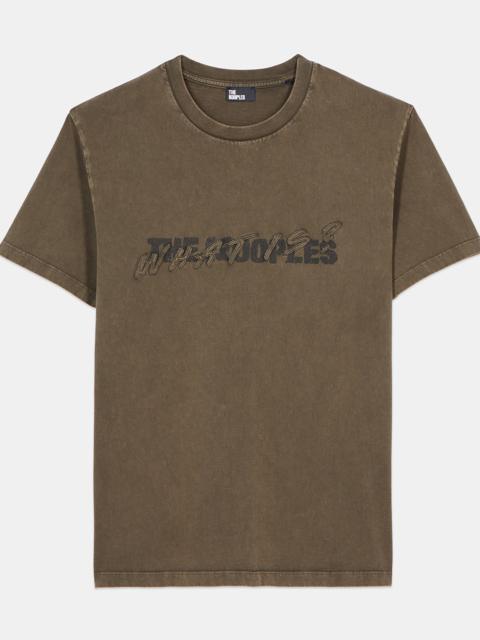 The Kooples KHAKI WHAT T-SHIRT