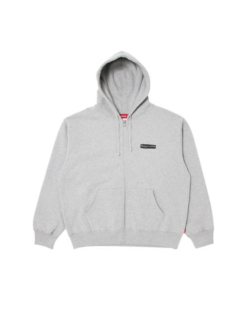 Supreme Supreme Crown Hooded Sweatshirt 'Heather Grey' | REVERSIBLE