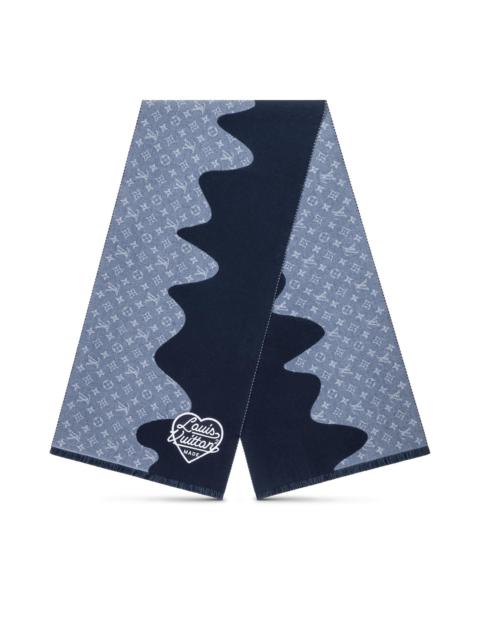 Louis Vuitton Monogram Drip Scarf