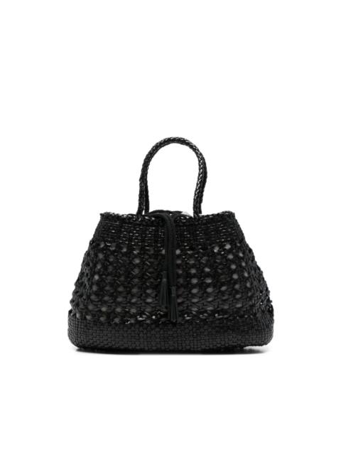 DRAGON DIFFUSION Santa Cano woven braided tote bag