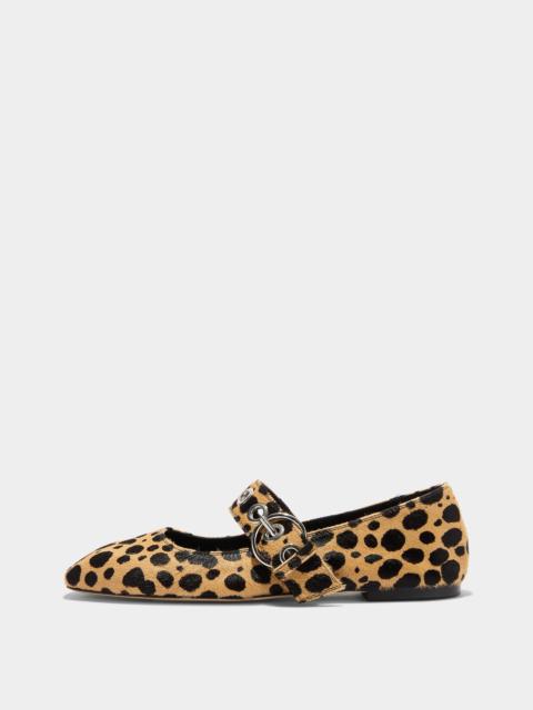 Aeyde Uma Leopard Mary-Janes