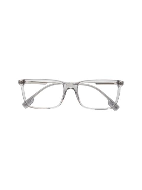 Burberry clear-frame wayfarer glasses
