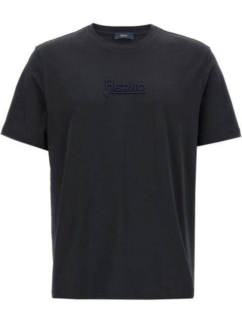 Herno embroidered logo t-shirt