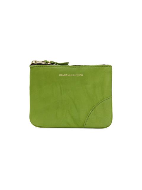 Comme Des Garçons Green Washed Pouch