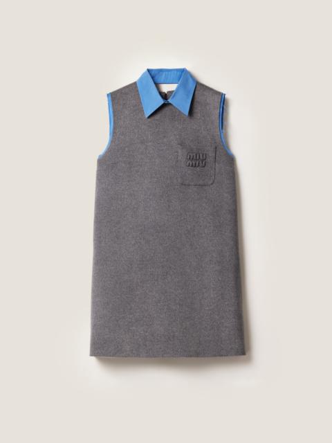 Miu Miu Velour mini-dress