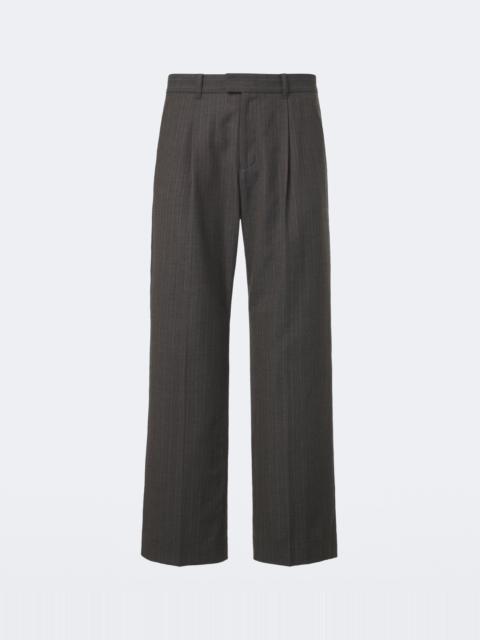 Our Legacy Slack wool and cotton wide-leg pants