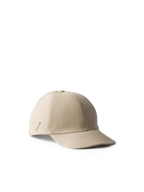 Prada linen baseball cap