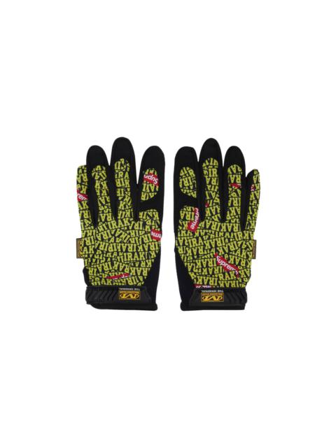 Supreme x Mechanix x IRAK Work Gloves 'Yellow'