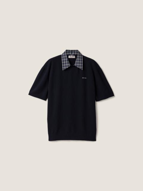 Miu Miu Cashmere polo sweater